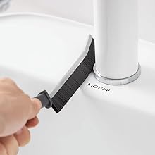 Faucet cleaning brush