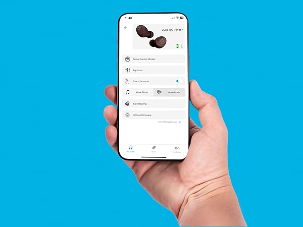 Phone app with go tones + being customized