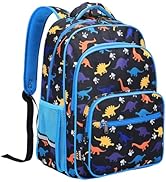 VASCHY Kids Backpack for Elementary School, Boys Large Bookbags School Bags for Primary School/Tr...