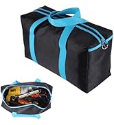 BLIRITEL 20 Inch Heavy Duty Wide Mouth Tool Bag for Men, High Capacity Tool Tote Bag for Electric...