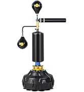 SPORFIT Boxing Speed Trainer, Heavy Punching Bag with Stand, Cobra Reflex Bags, 360°Spinning Bar,...