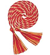 ONUPGO Graduation Cord, Graduation Honor Cords Rayon Braided Tassel Cord, 68" Polyester Yarn Long...