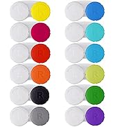 12PCS Colorful Contact Lens Case, Contact Lens Immersion Kit, Leak-Proof Packaging, Suitable for ...
