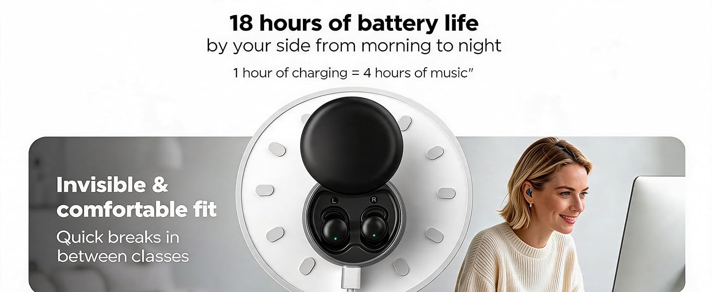 Sleep Ear Ear Buds, Sleep Headphones with Stereo Sound, Design for Side Sleeper