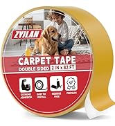 Double Sided Carpet Tape for Area Rugs - 2 Inch x 27 Yards Heavy Duty Rug Gripper for Hardwood, V...