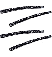 4Pcs Black Rhinestone Barrettes,Crystal Diamond Bobby Pin,Shiny Hair Pin,Sparkly Hair Decoration ...