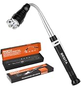 LED Magnetic Pickup Tool Gifts for Men,Telescoping Magnet Flashlight, Cool Gadget Fathers Day Dad...