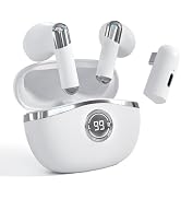 Lampelc Gaming Earbuds, VR Earphones Dual Connection, USB-C Dongle Compatible with Meta Quest 3, ...