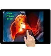 Wonrabai 2.8inch LCD Display Module with Touch Panel, ST7789T3 & CST328 Driver, 240x320 Resolutio...