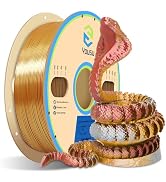 YOUSU PLA Filament1.75mm, Triple Color Coextrusion Silk 3D Printer Filament 1.75mm for 3D Printer...