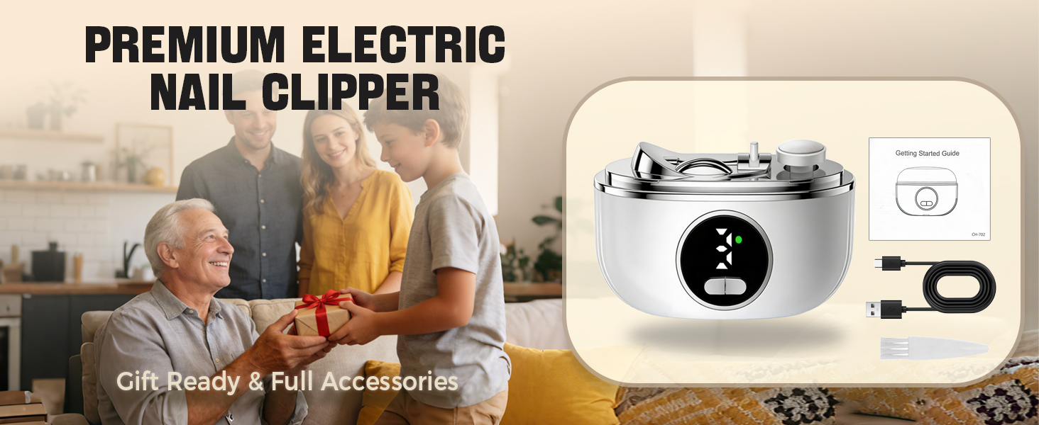 Electric nail clipper