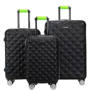 Green Luggage handle wraps