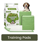 Pogi’s Dog Pads with Sticky Tabs – Large, Super Absorbent, Odor Blocking, 40-Count (24x24in)