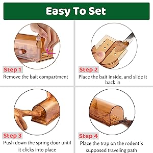 humane mouse trap live catch and release no kill non lethal have a heart havahart that works best