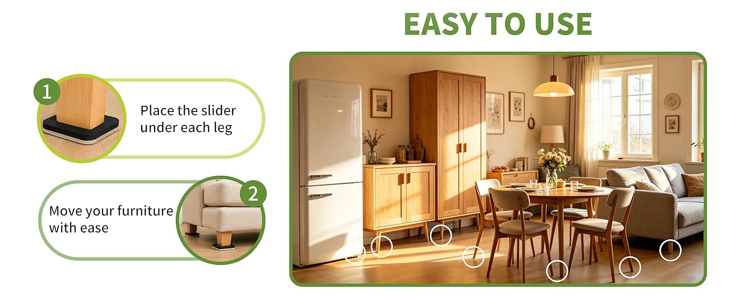 sliders for moving furniture