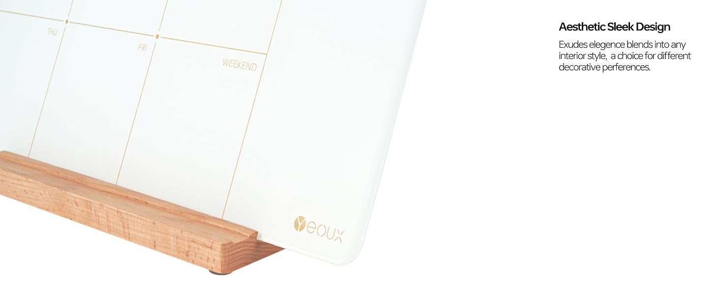 Desk weekly whiteboard, weekly to do planner dry erase for desktop -YX210503