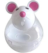 Juroicessry Beige Interactive Toys for Cats, Play Cat Toy Pet Cat Kitten Mouse Shape Treat Holder...
