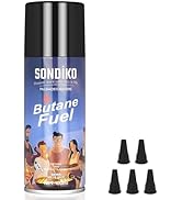 Sondiko Butane Refill, Premium Butane Fuel Canister, Premium Quality Fuel for Jet Flame Lighters ...
