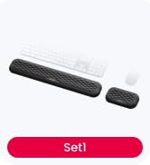Vaydeer Wrist Rest for Keyboard and Mouse, Computer Ergonomic Wrist Support Pad, Soft Memory Foam...