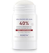 OUKEYA Urea Cream Stick 40 Percent,Heel Balm,Hand Cream and Foot Cream for Dry Cracked,Cracked He...