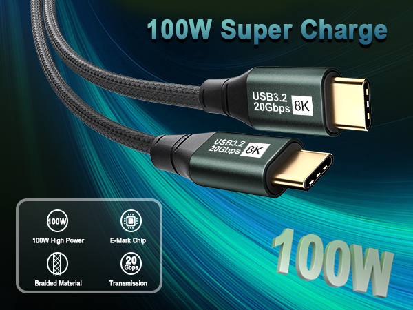 USB C to USB C Monitor Cable