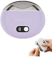 2-in-1 Automatic Electric Nail Clipper with LED Light, 2 Speeds & Debris Storage - Safe Trimmer f...