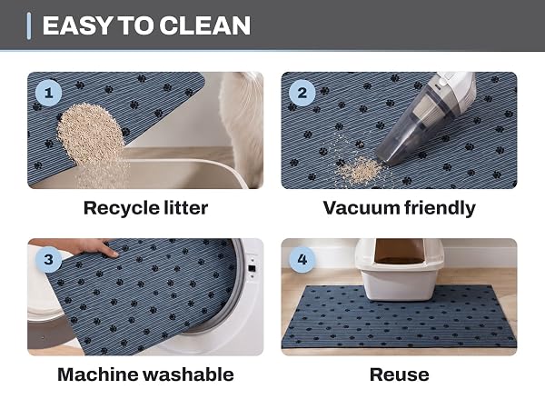 Drymate Premium Cat Kitten Litter Box Trapping Mat Absorbent Waterproof estera de la caja de arena