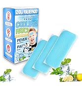 Fever Patches for Kids Fever Discomfort & Pain Relief, Cooling Relief Fever Reducer, Soothe Heada...