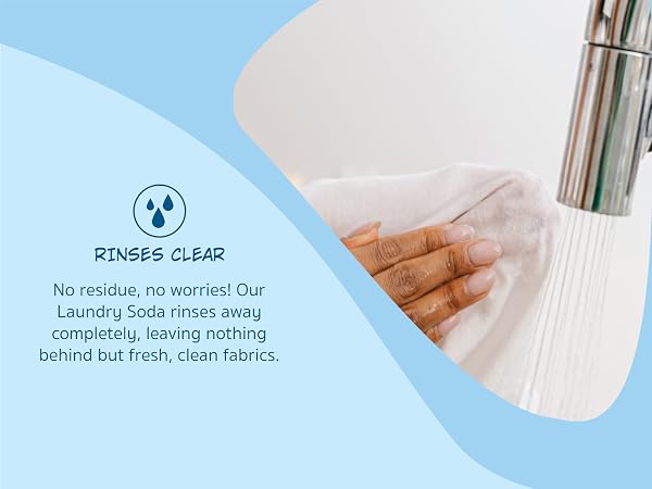 Rinses clear