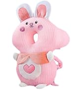 JunNeng Baby Walker Head Protector Backpack Wear,Toddler Head Protection Safety Pad,Pink Punny