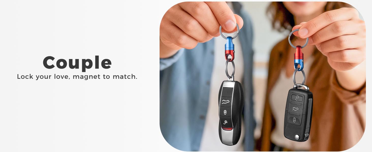 Detachable magnetic clasps for your love