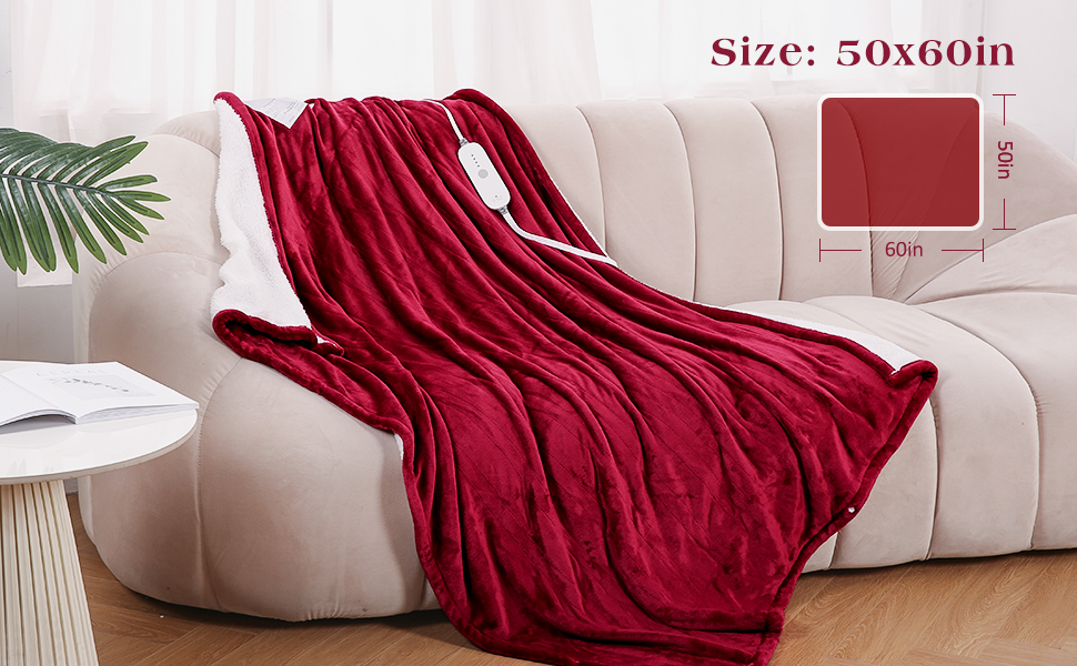 Electric Heated Throw