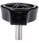 POCREATION Automatic Glass Washer Cup Rinser, 360 Degree Rotating Spout Sink Accessory Stainless ...