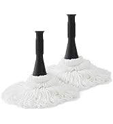 Eyliden Mop Model No.: FZ-02-2020/FZ-02-2019 Replacement Head, 2pcs Microfiber Mop Pads for Eylid...