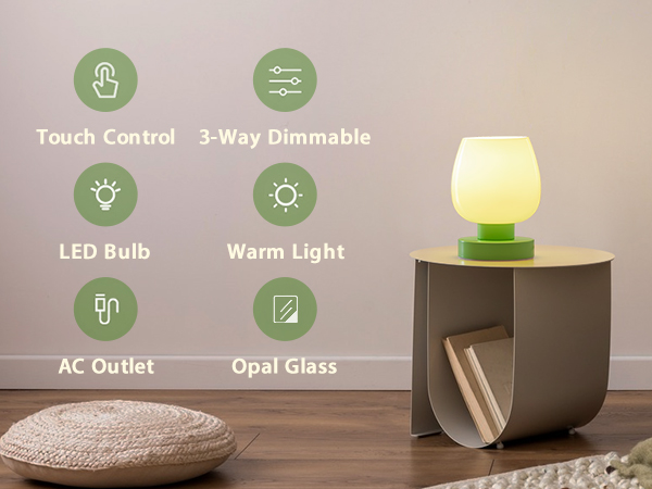 green lamp