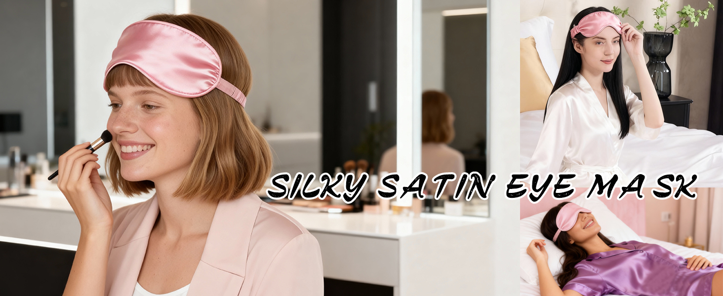 Sleep Masks Satin Eye