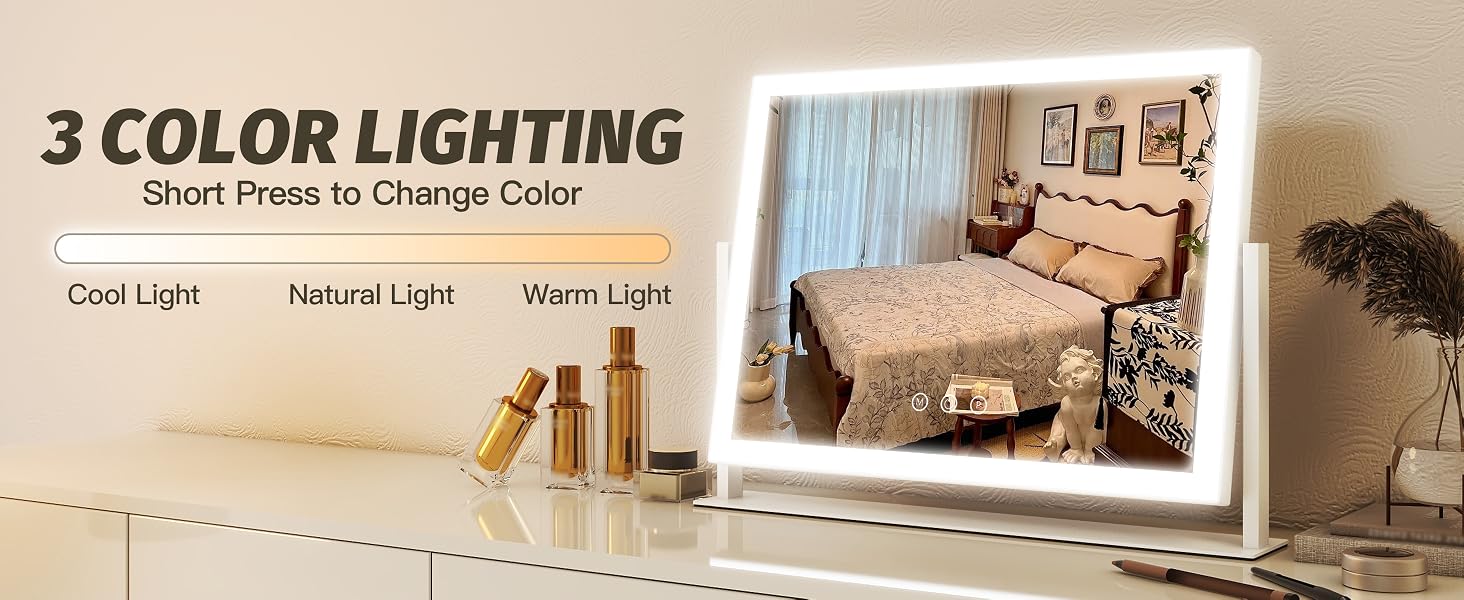 vanity mirror with lights