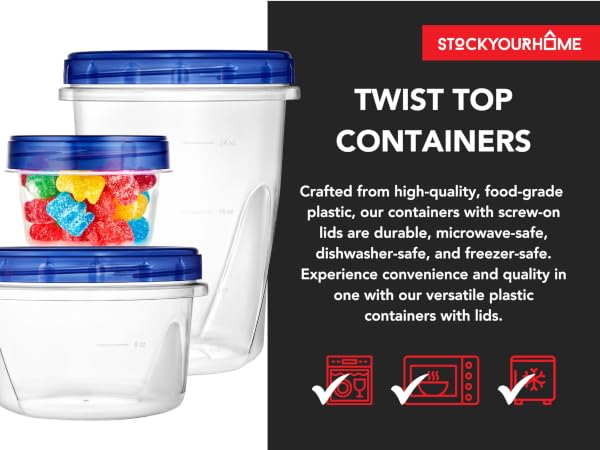 reusable containers with lids