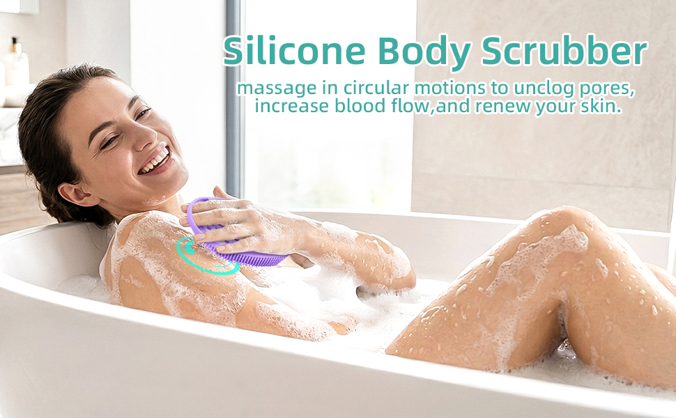 massage in circular motions to unclog pores, increase blood flow,and renew your skin