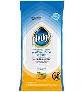 Pledge Everyday Clean Multisurface Wipes, Fresh Citrus, 25 Wipes