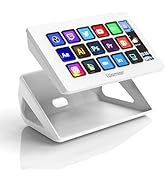 D15 Stream Controller, Production Console for Livestream Audio Video Design, 15 Custom Macro LCD ...