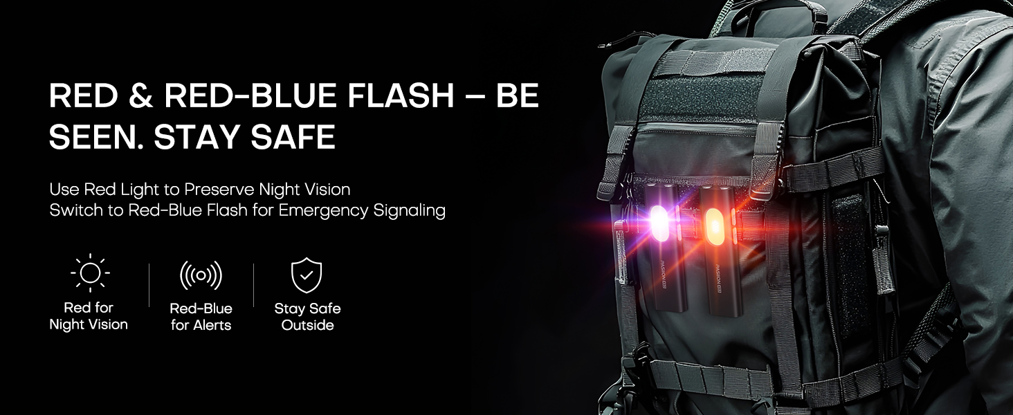 rechargeable edc flashlight