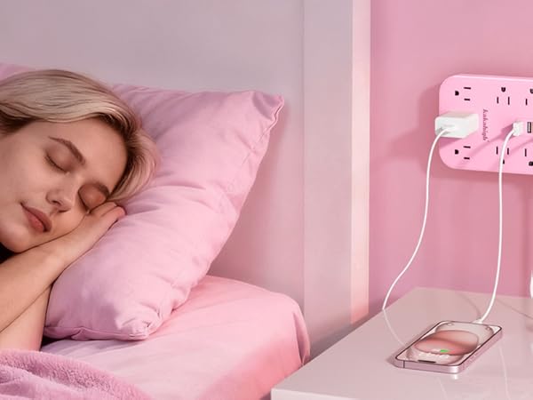 pink room decor