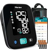 Meraw Blood Pressure Monitors for Home Use with APP Health Tracking, Blood Pressure Cuff Arm 8.6-...
