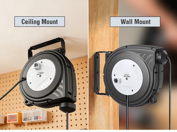 ceiling retractable extension cord