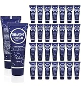 Travel Shaving Cream for Men, Individually Wrapped Mini Shaving Cream in Bulk, Disposable Travel ...