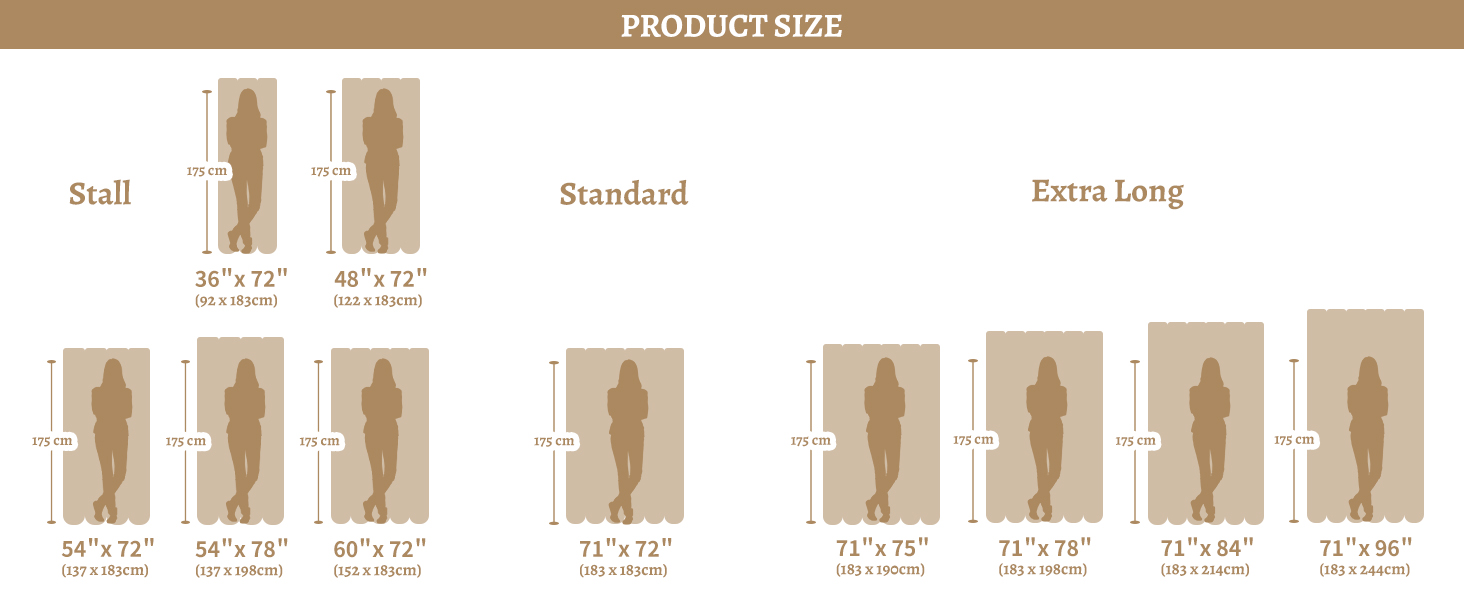 n&y home shower curtain sizes