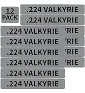 12 Pack Miaozhun .224 Valkyrie Magazine Marking Bands .224 Valkyrie Ammunition Caliber Identifica...