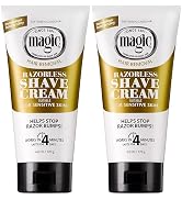 SoftSheen-Carson Magic Razorless Shaving Cream, Depilatory Hair Removal Cream, Works in 4 Minutes...