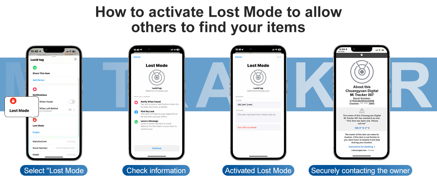 Activate Lost Mode